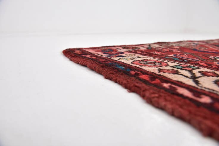 Detail image of 3' 6 x 9' 3 Hand Knotted Malayer Persian Wool Runner Rug