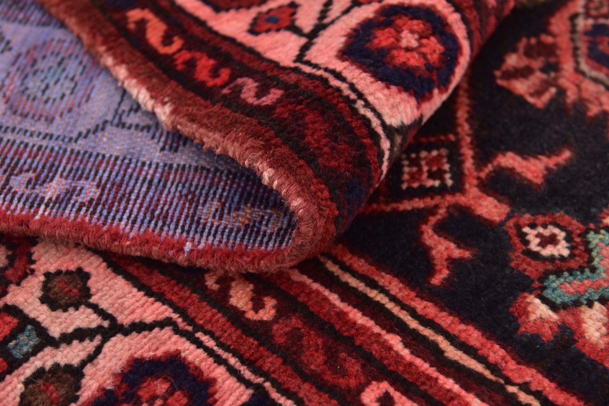 3' 6 x 9' 3 Hand Knotted Malayer Persian Wool Runner Rug