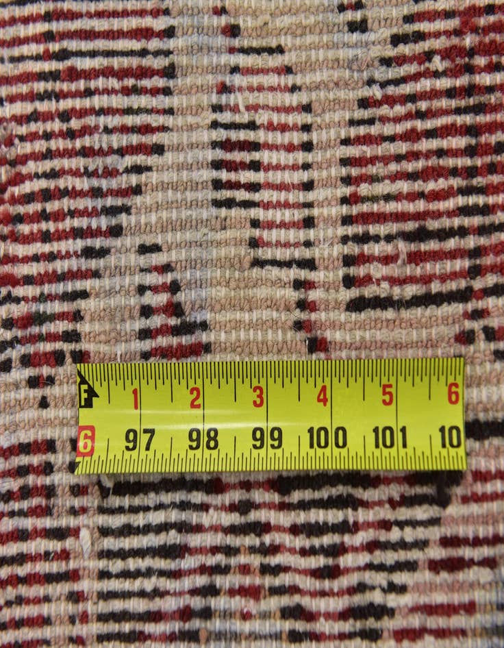 Detail image of 3' 6 x 9' 6  Hand Knotted Malayer Persian Wool Runner Rug