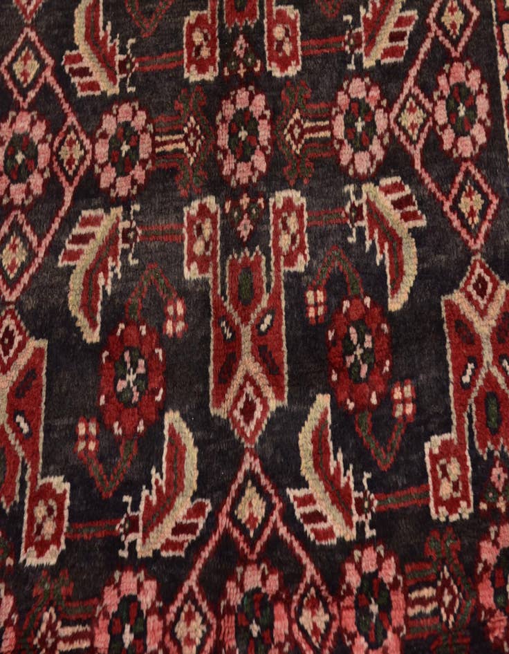 Detail image of 3' 6 x 9' 6  Hand Knotted Malayer Persian Wool Runner Rug