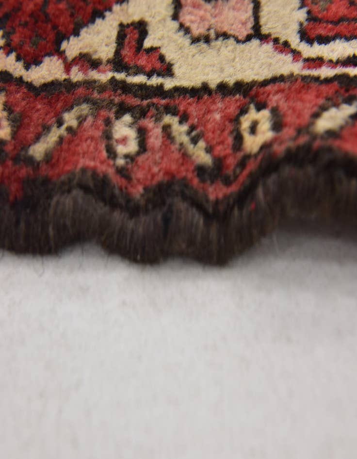 Detail image of 3' 6 x 9' 6  Hand Knotted Malayer Persian Wool Runner Rug