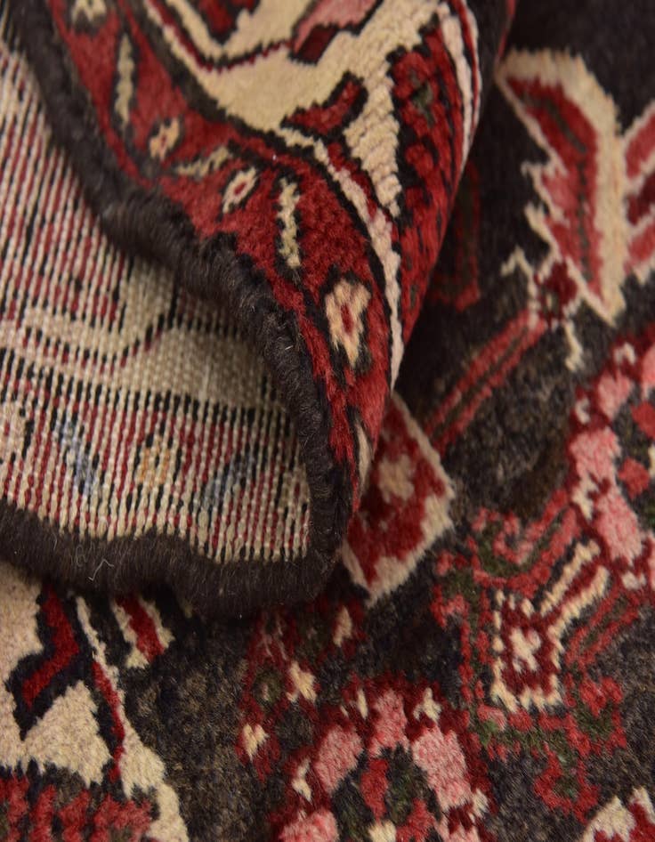 Detail image of 3' 6 x 9' 6  Hand Knotted Malayer Persian Wool Runner Rug
