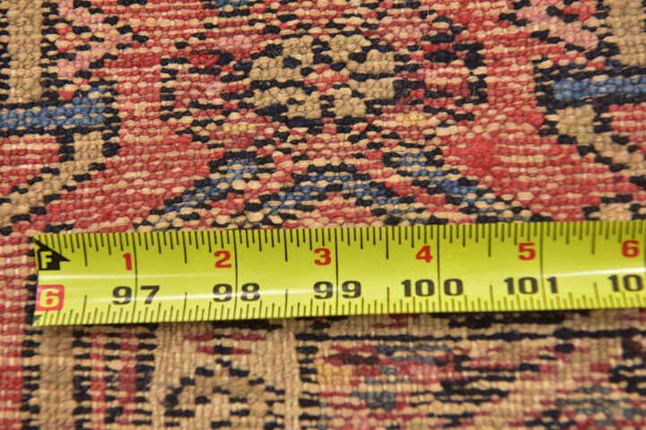 3' 10 x 10' 3 Hand Knotted Malayer Persian Wool Runner Rug