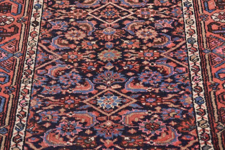 3' 10 x 10' 3 Hand Knotted Malayer Persian Wool Runner Rug