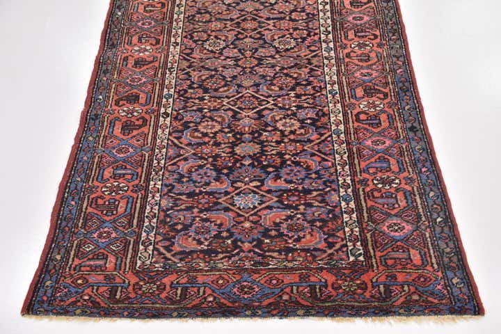 3' 10 x 10' 3 Hand Knotted Malayer Persian Wool Runner Rug