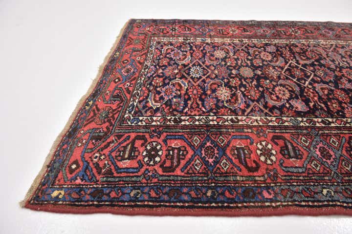3' 10 x 10' 3 Hand Knotted Malayer Persian Wool Runner Rug