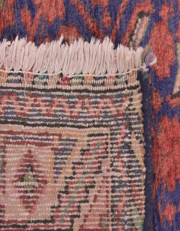 Detail image of 3' 8 x 9' 7  Hand Knotted Malayer Persian Wool Runner Rug