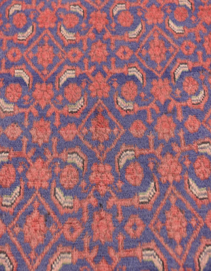 Detail image of 3' 8 x 9' 7  Hand Knotted Malayer Persian Wool Runner Rug