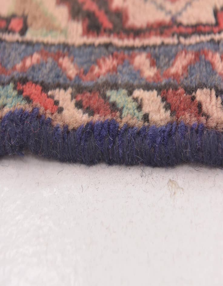 Detail image of 3' 8 x 9' 7  Hand Knotted Malayer Persian Wool Runner Rug