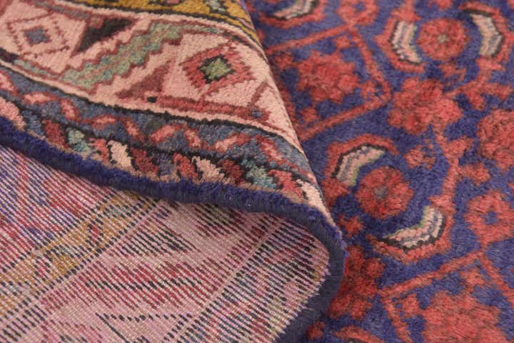 3' 8 x 9' 7 Hand Knotted Malayer Persian Wool Runner Rug