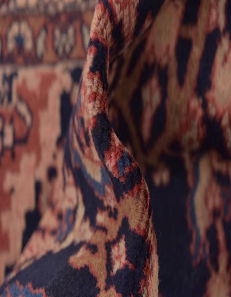 Detail image of 3' 3 x 9' 7  Hand Knotted Malayer Persian Wool Runner Rug