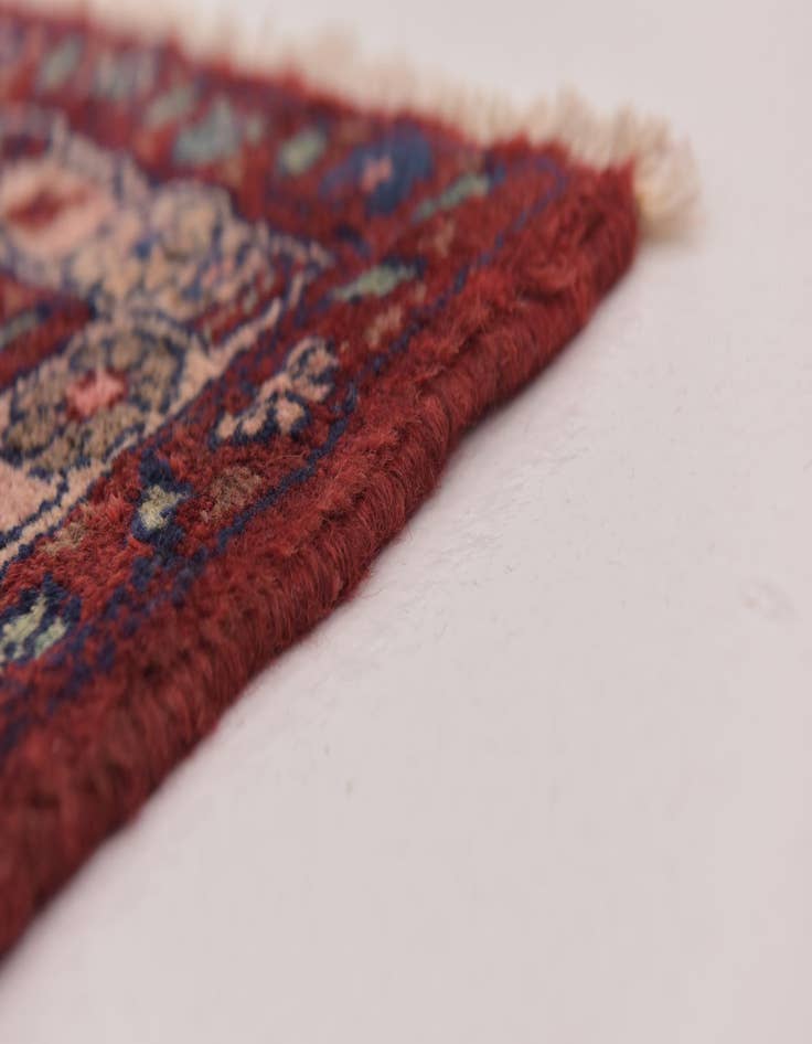 Detail image of 3' 3 x 9' 7  Hand Knotted Malayer Persian Wool Runner Rug