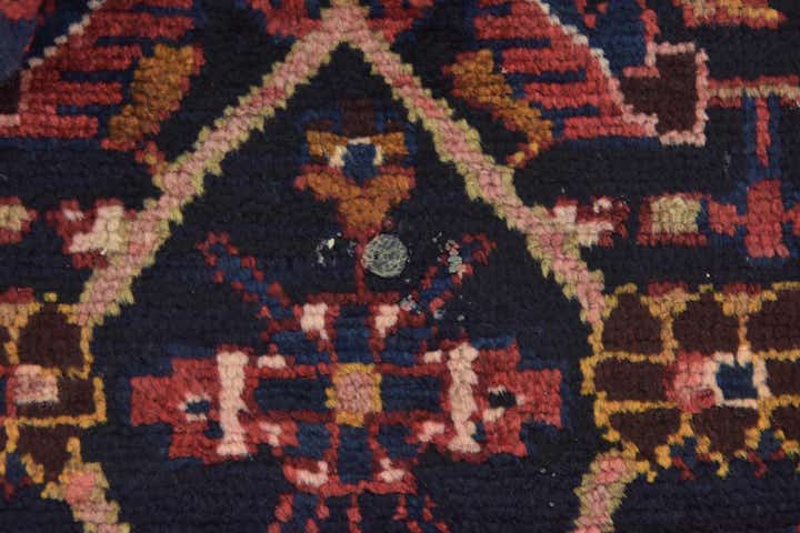 3' 6 x 10' 3 Hand Knotted Malayer Persian Wool Runner Rug