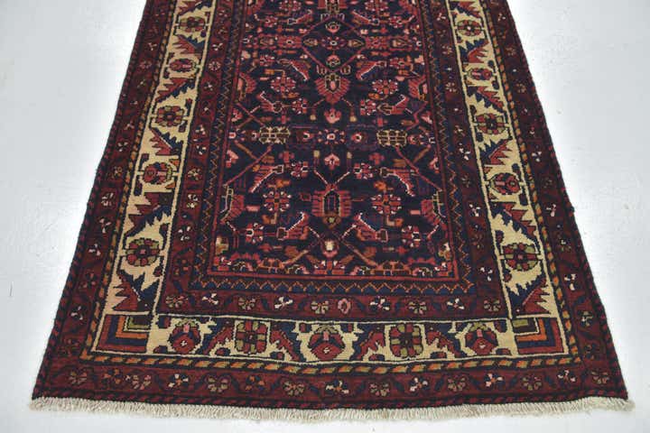 3' 6 x 10' 3 Hand Knotted Malayer Persian Wool Runner Rug