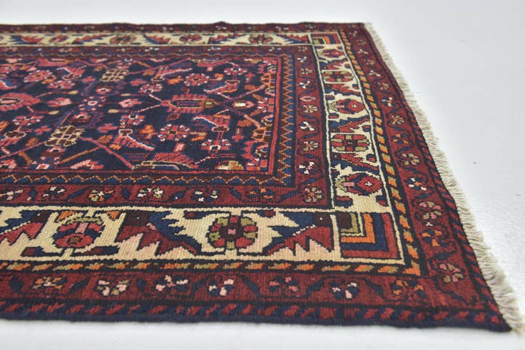 Detail image of 3' 6 x 10' 3 Hand Knotted Malayer Persian Wool Runner Rug