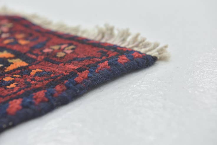 Detail image of 3' 6 x 10' 3 Hand Knotted Malayer Persian Wool Runner Rug