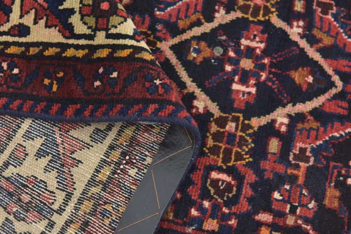 3' 6 x 10' 3 Hand Knotted Malayer Persian Wool Runner Rug