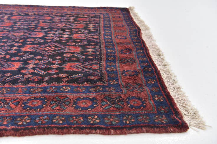 Detail image of 4' 5 x 10' 3 Hand Knotted Malayer Persian Wool Runner Rug
