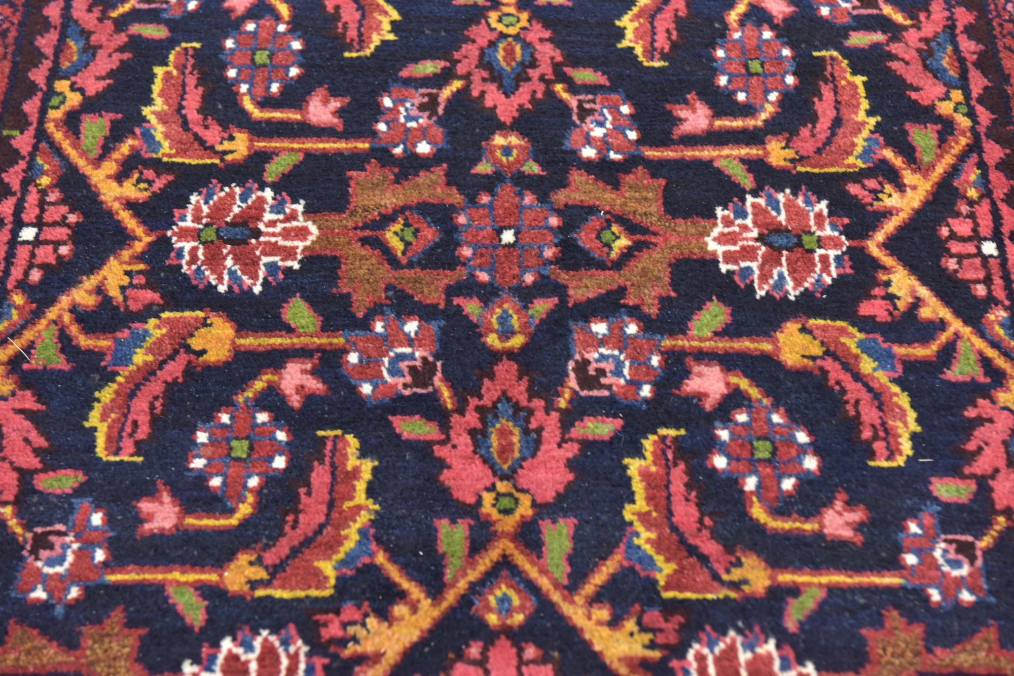 3' 9 x 9' 10 Malayer Wool Runner Rug
