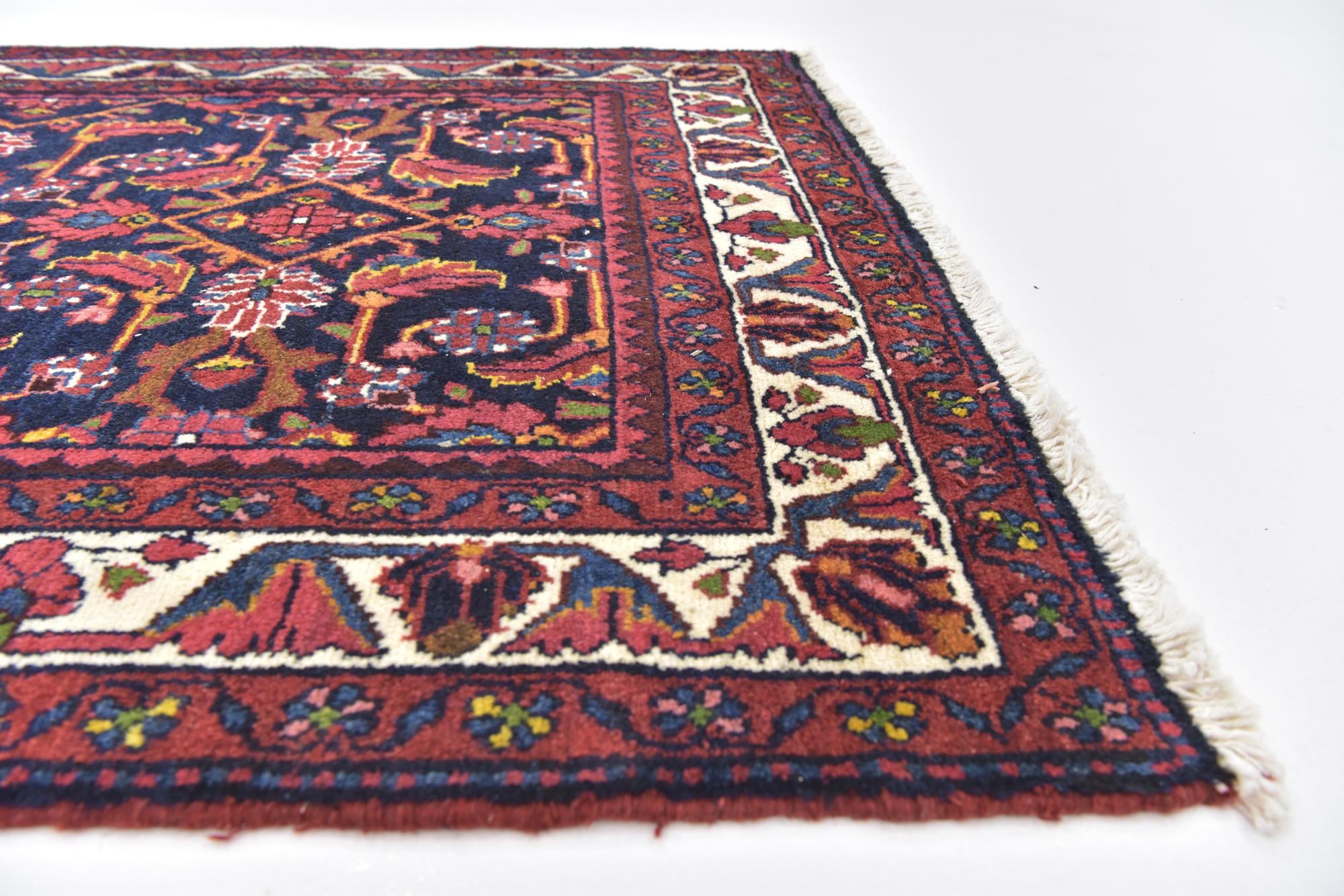 3' 9 x 9' 10 Malayer Wool Runner Rug