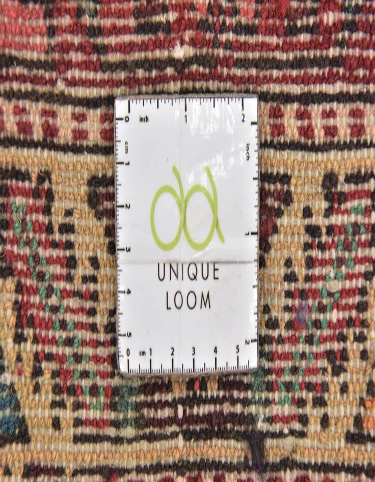 Detail image of 3' 6 x 11'  Hand Knotted Malayer Persian Wool Runner Rug