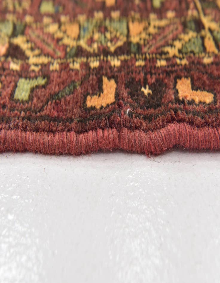Detail image of 3' 6 x 11'  Hand Knotted Malayer Persian Wool Runner Rug