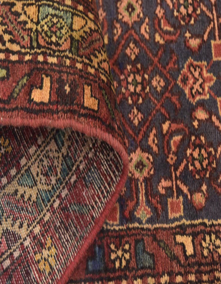 Detail image of 3' 6 x 11'  Hand Knotted Malayer Persian Wool Runner Rug
