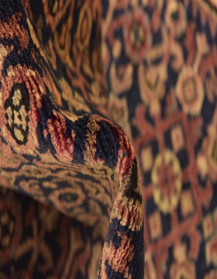 Detail image of 3' 7 x 10' 8  Hand Knotted Malayer Persian Wool Runner Rug