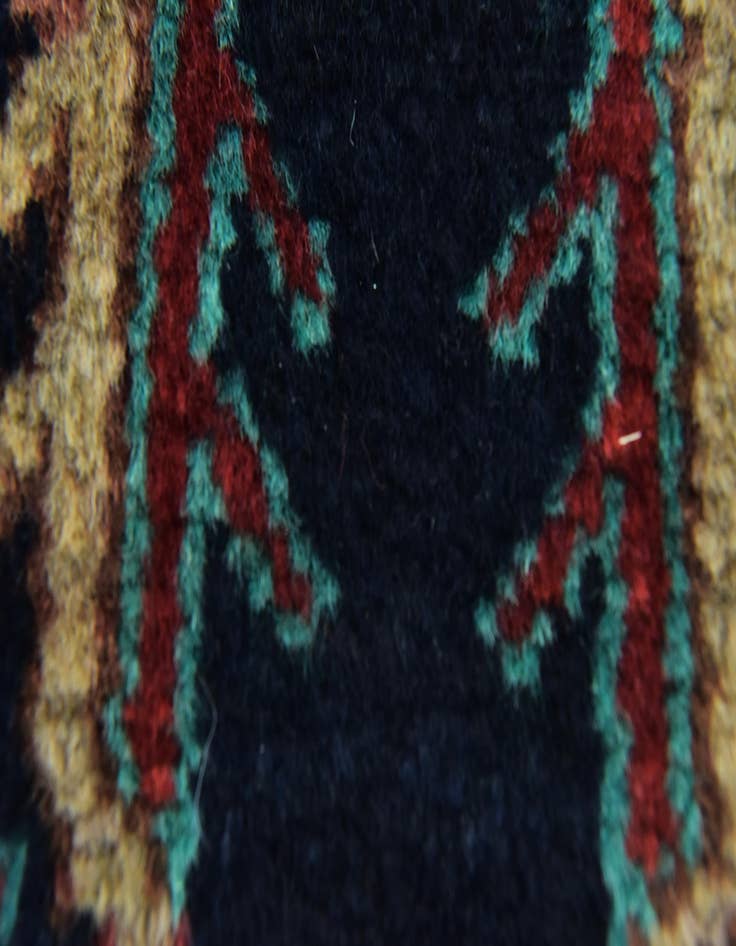 Detail image of 5' 2 x 10' 9  Hand Knotted Malayer Persian Wool Runner Rug