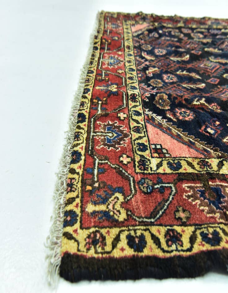 Detail image of 5' 2 x 10' 9  Hand Knotted Malayer Persian Wool Runner Rug