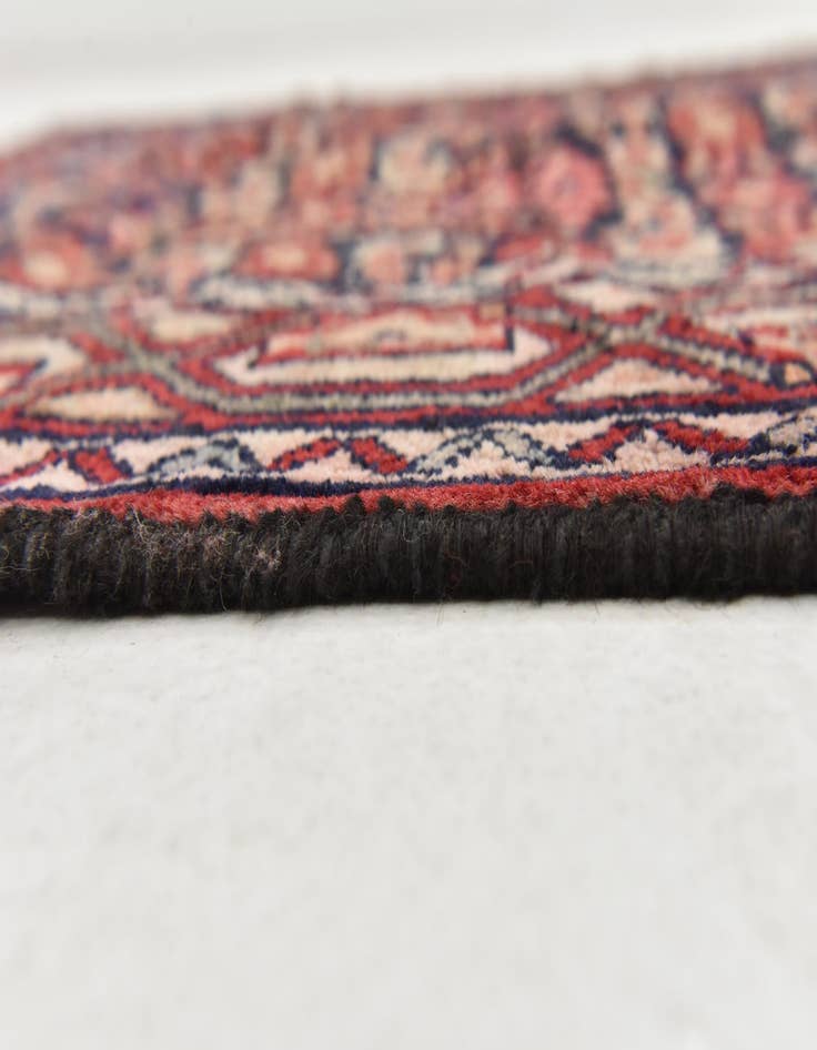 Detail image of 3' 7 x 10'  Hand Knotted Malayer Persian Wool Runner Rug
