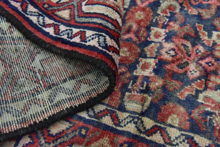 3' 7 x 10' Hand Knotted Malayer Persian Wool Runner Rug