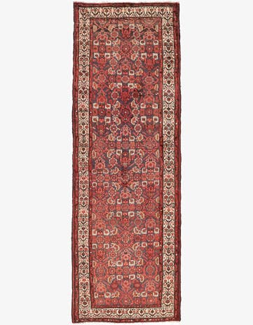 3' 5 x 10' Hand Knotted Malayer Persian Wool Runner Rug