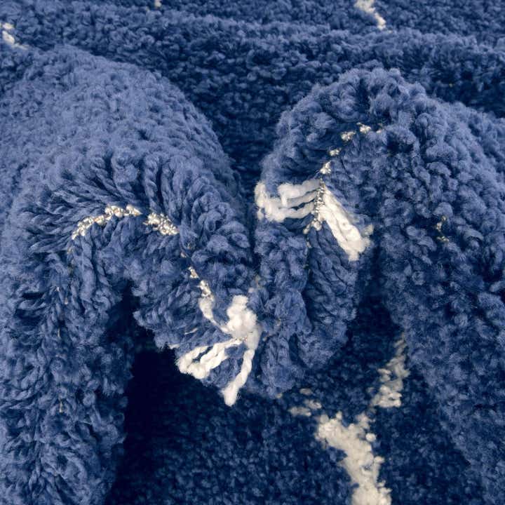 80cm x 185cm Marrakesh Shag Läufer Teppich