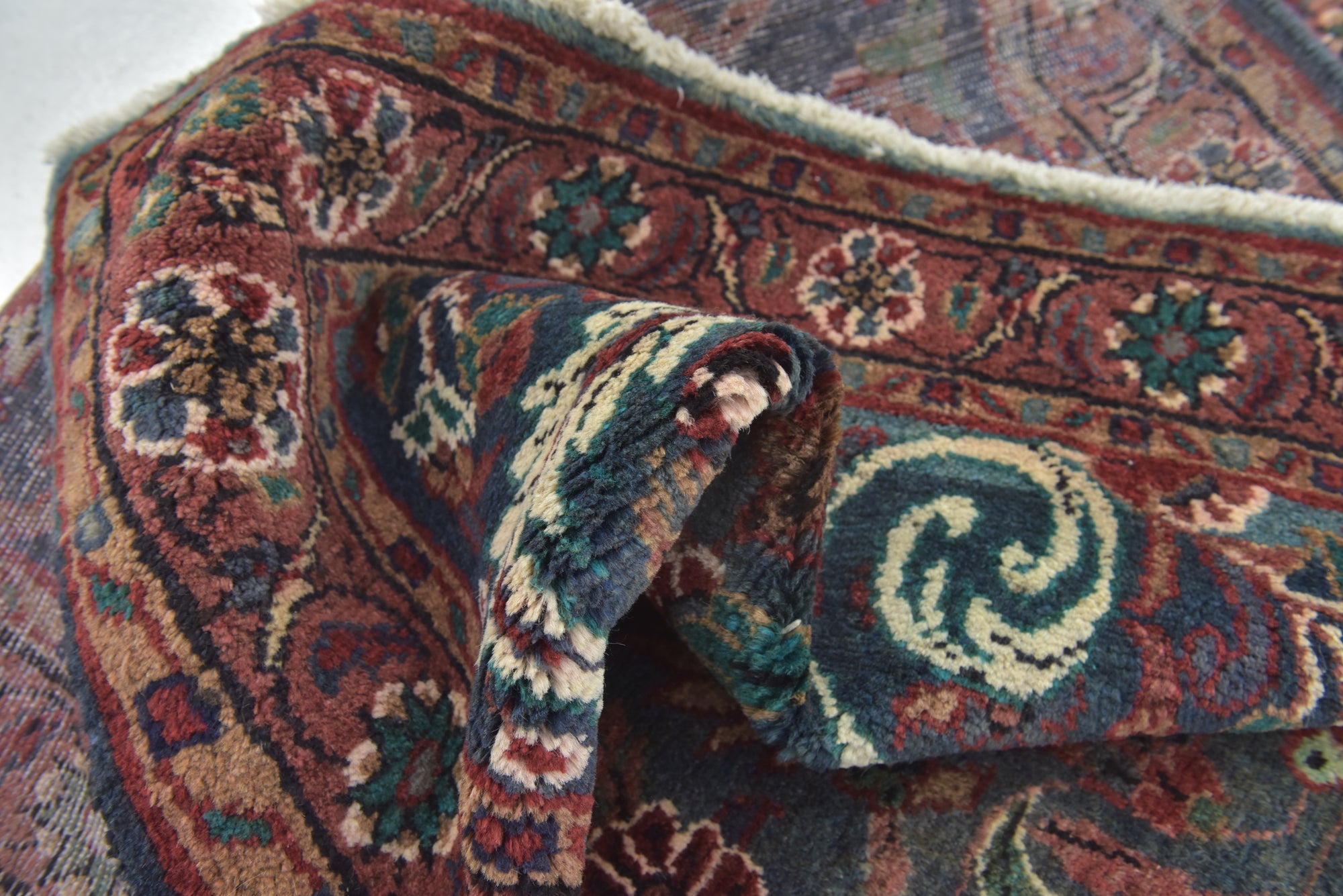 3' 3 x 8' 3 Hand Knotted Mehraban Persian Wool Runner Rug