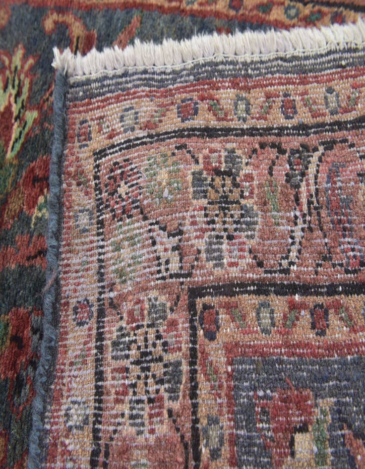 Detail image of 3' 3 x 8' 3 Hand Knotted Mehraban Persian Wool Runner Rug