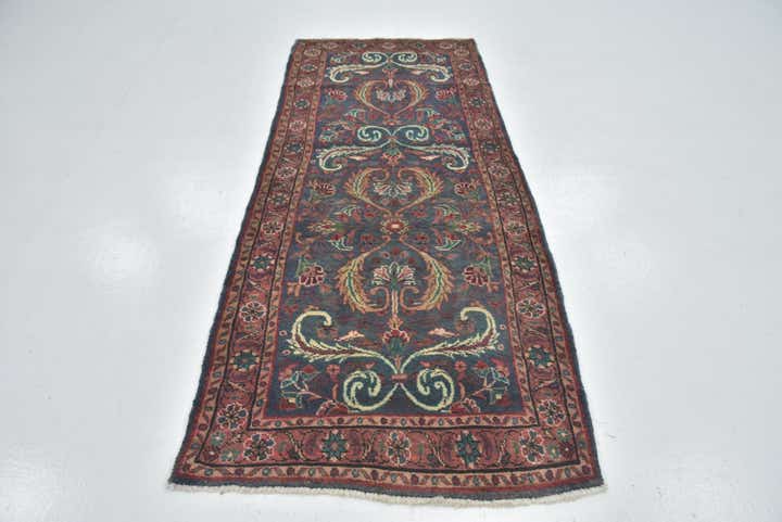 3' 3 x 8' 3 Hand Knotted Mehraban Persian Wool Runner Rug
