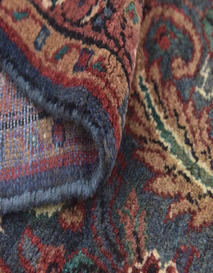 Detail image of 3' 3 x 8' 3 Hand Knotted Mehraban Persian Wool Runner Rug