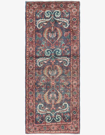 3' 3 x 8' 3 Hand Knotted Mehraban Persian Wool Runner Rug