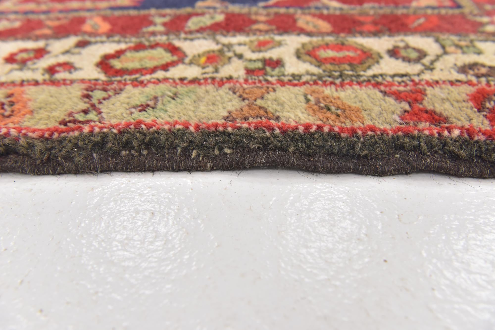 3' 8 x 11' Hand Knotted Meshkin Persian Wool Runner Rug