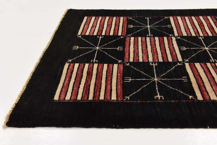 2' 6 x 9' 6 Hand Knotted Modern Ziegler Runner Rug