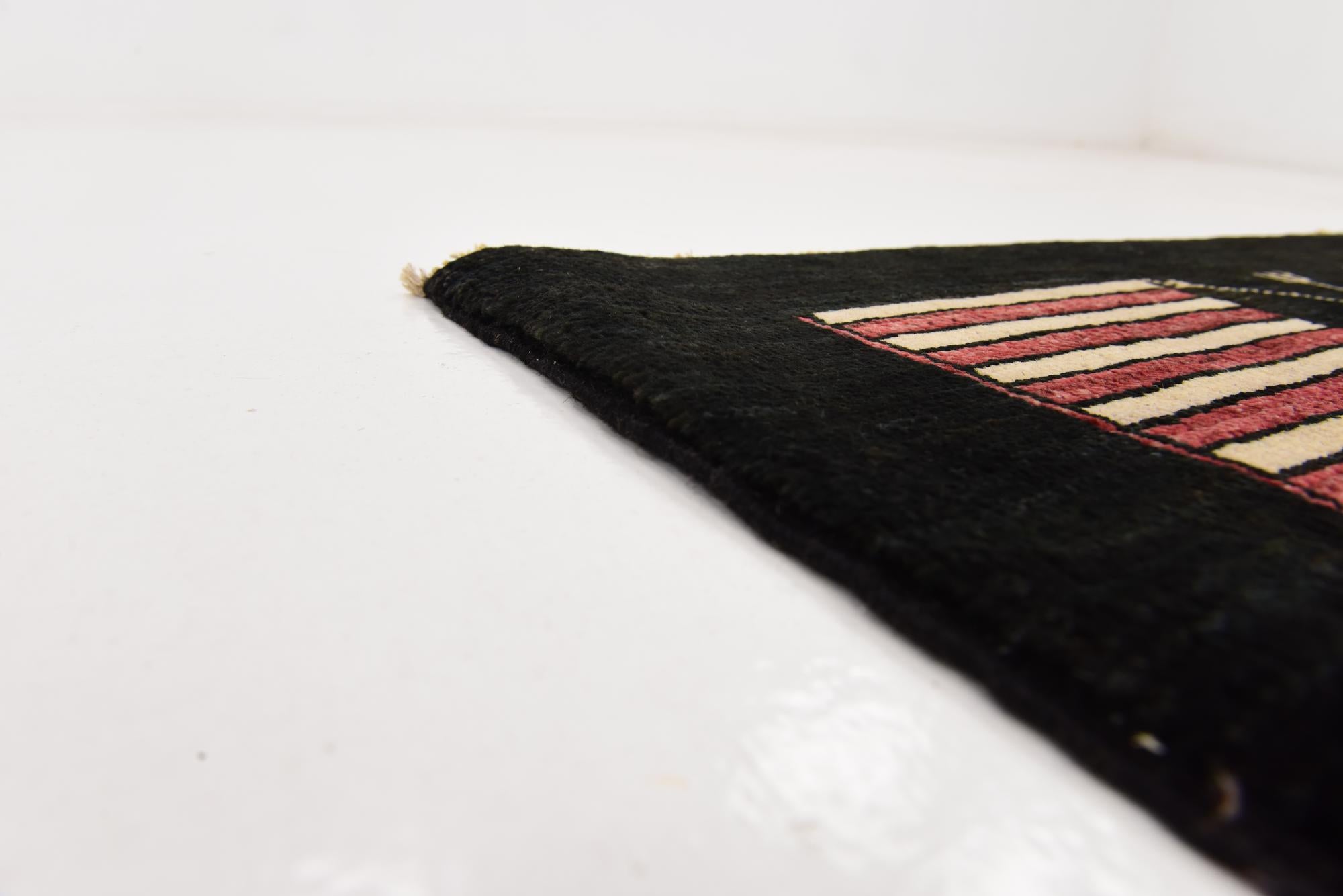 2' 6 x 9' 6 Hand Knotted Modern Ziegler Runner Rug