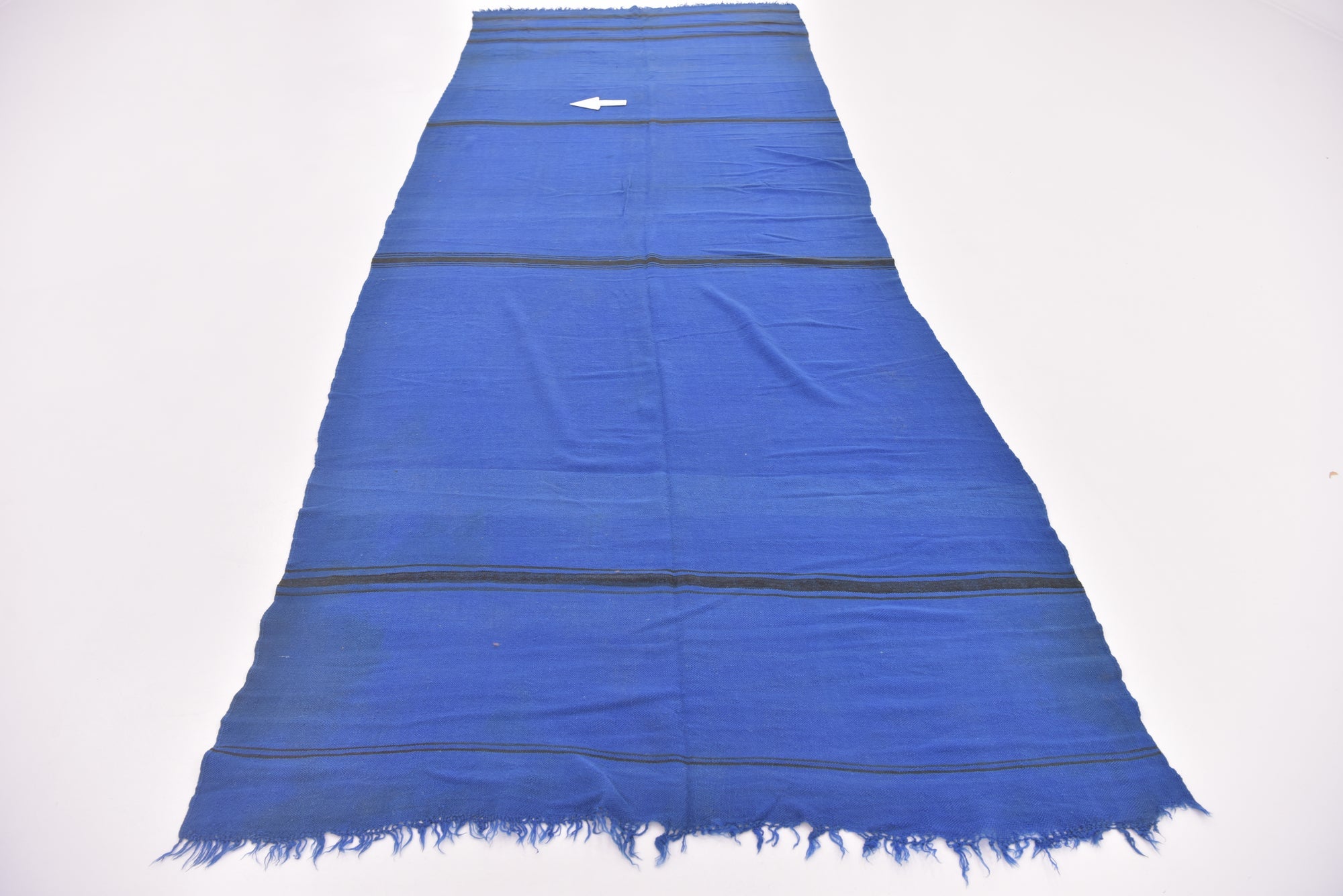 5' 5 x 14' 8 Hand Knotted Moroccan Oriental Wool Runner Rug