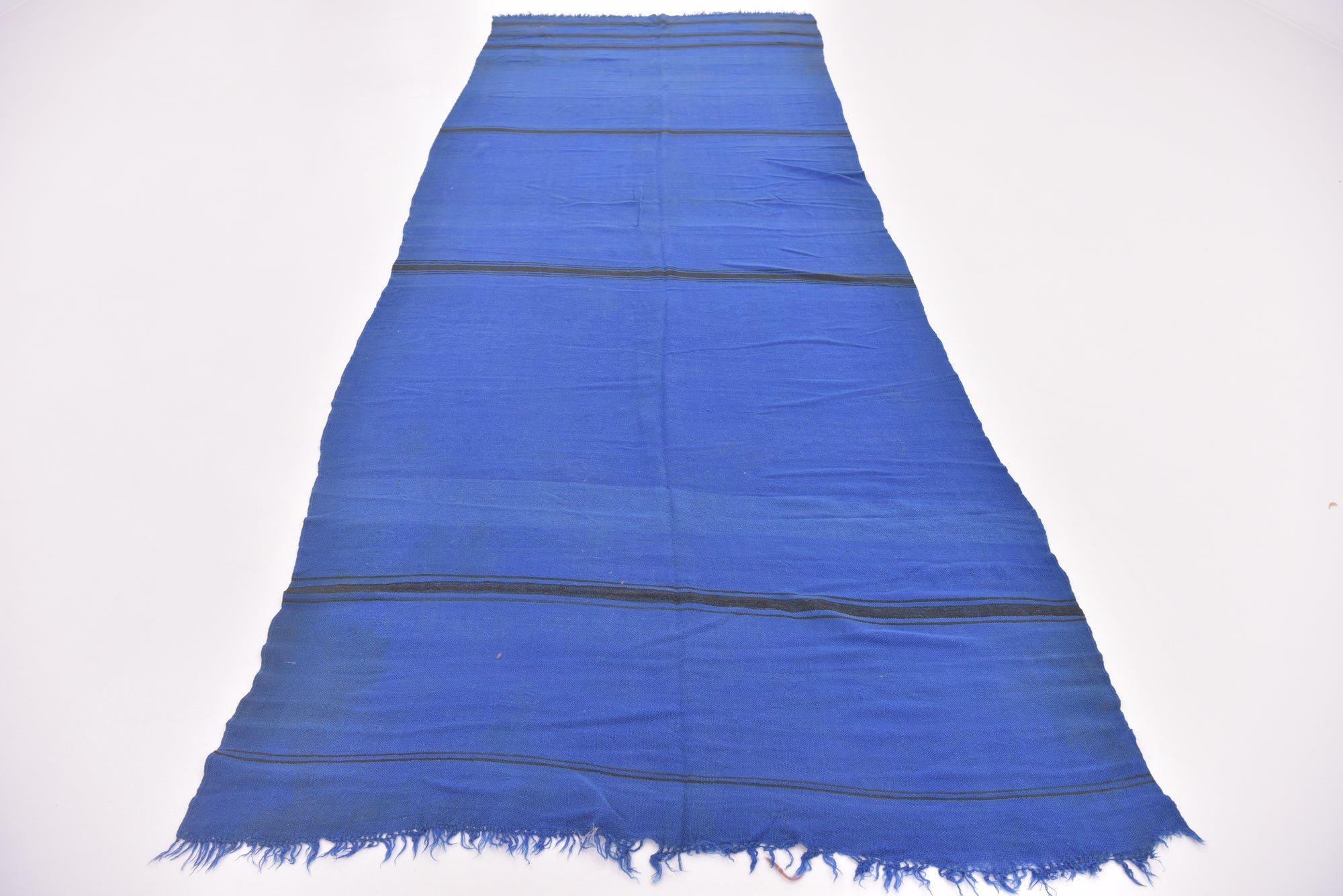 5' 5 x 14' 8 Hand Knotted Moroccan Oriental Wool Runner Rug