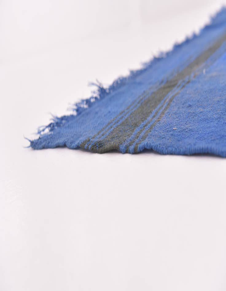 Detail image of 5' 5 x 14' 8  Hand Knotted Moroccan Oriental Wool Runner Rug