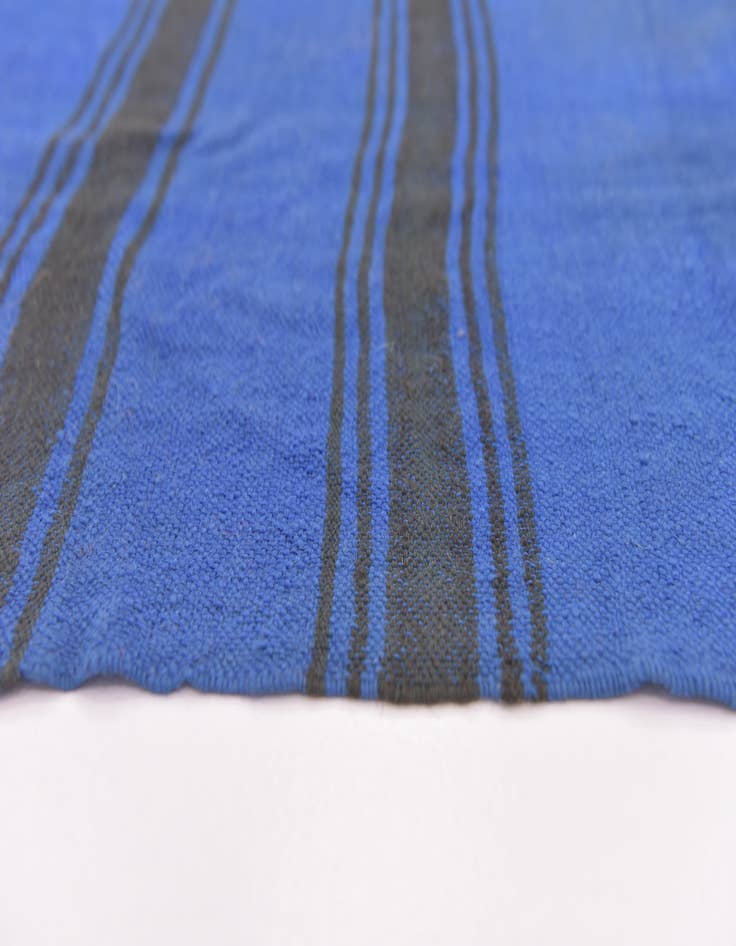 Detail image of 5' 5 x 14' 8  Hand Knotted Moroccan Oriental Wool Runner Rug