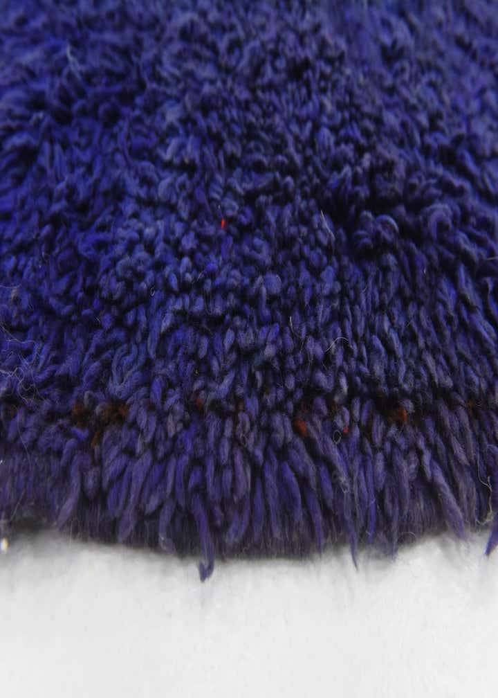 5' 9 x 13' 3 Hand Knotted Moroccan Wool Runner Rug