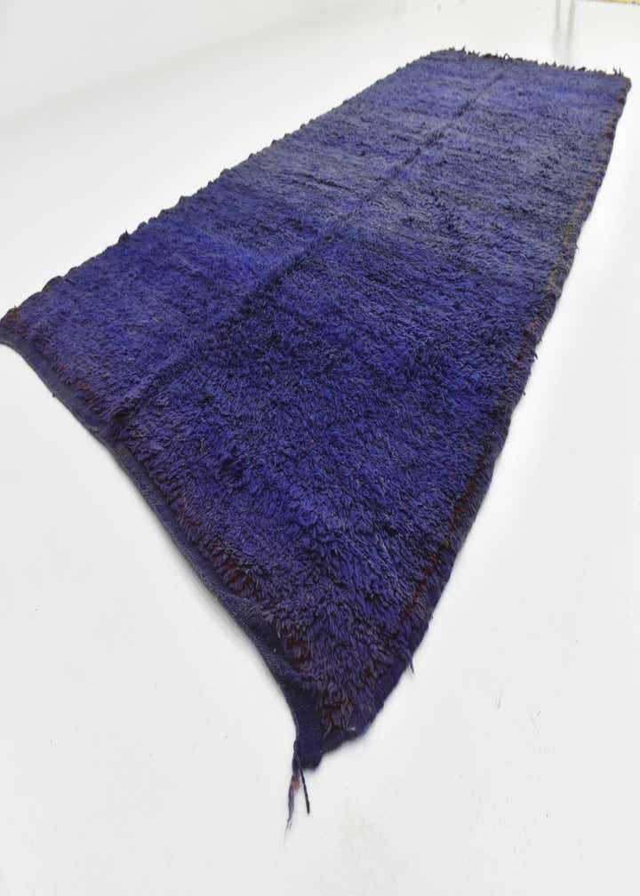 5' 9 x 13' 3 Hand Knotted Moroccan Wool Runner Rug