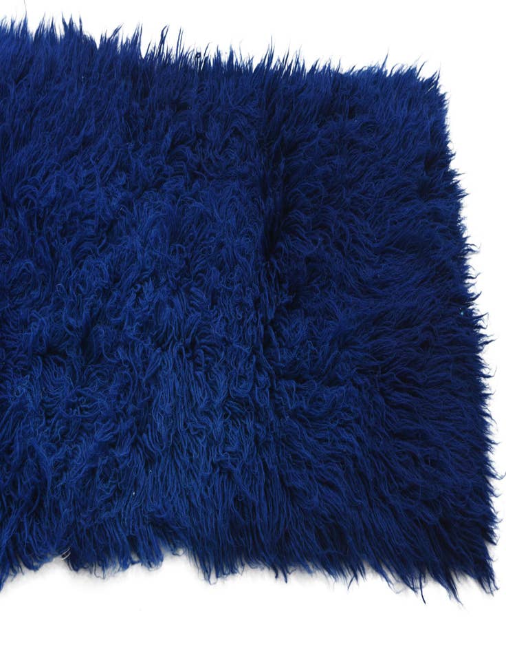 Detail image of 2' 5 x 10' 8 Hand Knotted Moroccan Wool Runner Rug