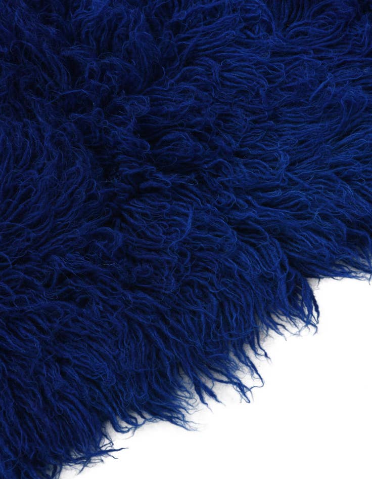 Detail image of 2' 5 x 10' 8 Hand Knotted Moroccan Wool Runner Rug